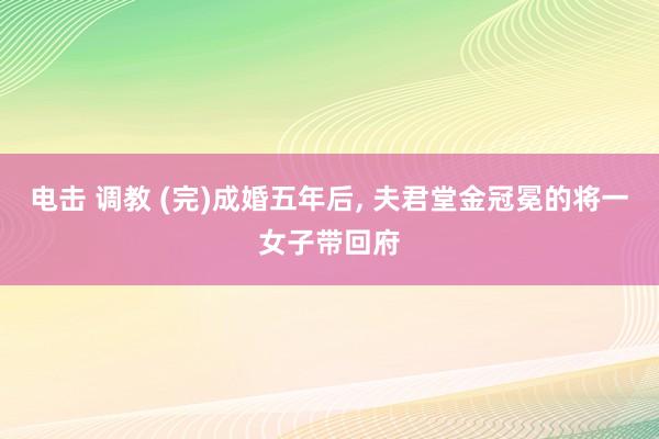 电击 调教 (完)成婚五年后， 夫君堂金冠冕的将一女子带回府